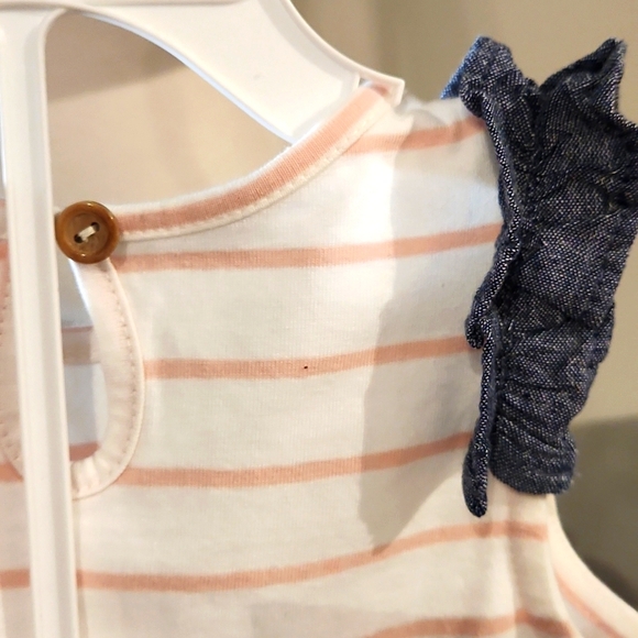 NEW GIRLS TOMMY BAHAMA 2PC SET TOP & SKIRT SIZE 18M. - Picture 4 of 6